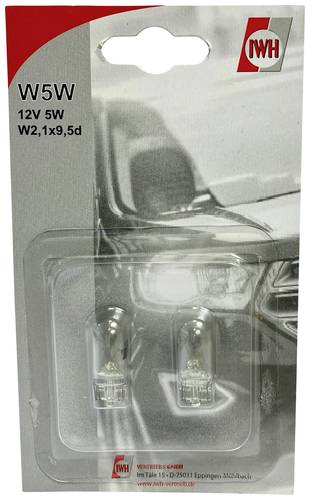 IWH 019364 Signal Leuchtmittel W5W 5W 12V von IWH