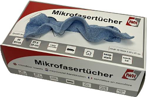 IWH 071125 in Box Microfasertuch 20 St. (L x B) 250mm x 250mm von IWH