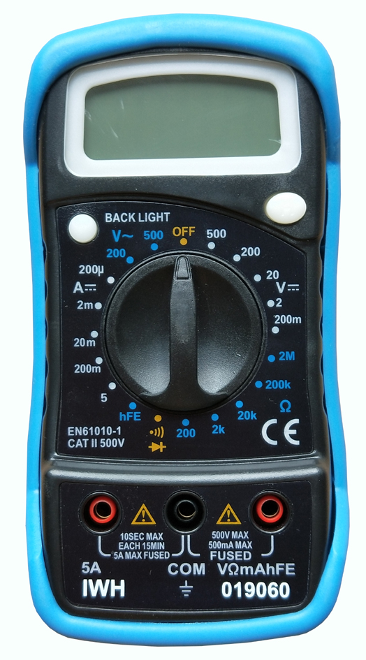 IWH Digitaler Multimeter, mit LCD-Display von IWH