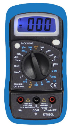 IWH Digitaler Multimeter, mit LCD-Display von IWH