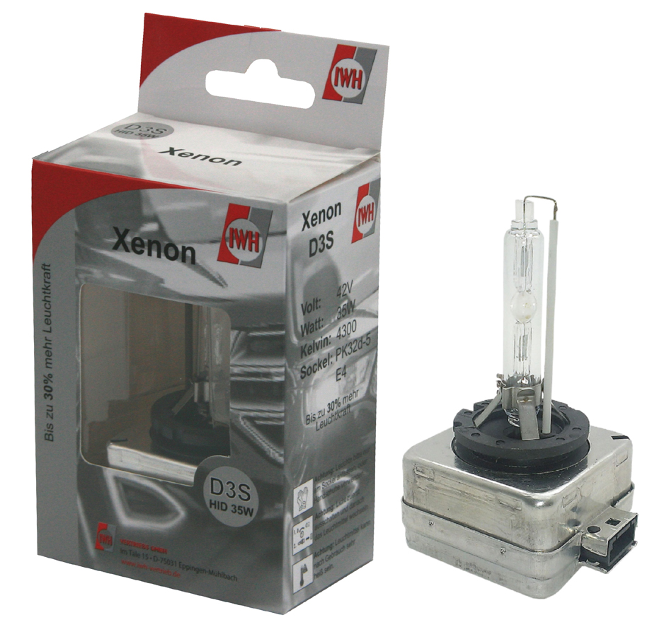 IWH KFZ-Lampe D3S Xenon HID 35W, 42 V, 35 Watt IWH KFZ-Lampe D3S Xenon HID 35W, 42 V, 35 Watt von IWH