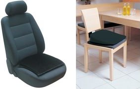 IWH Keilkissen Premium Relax, für gesundes Sitzen stützt den Rücken und entlastet die Bandscheibe, Füllung: - 1 Stück (072025) von IWH
