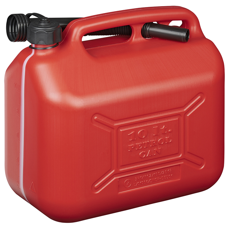 IWH Kraftstoffkanister, Kunststoff, 10 l, rot von IWH