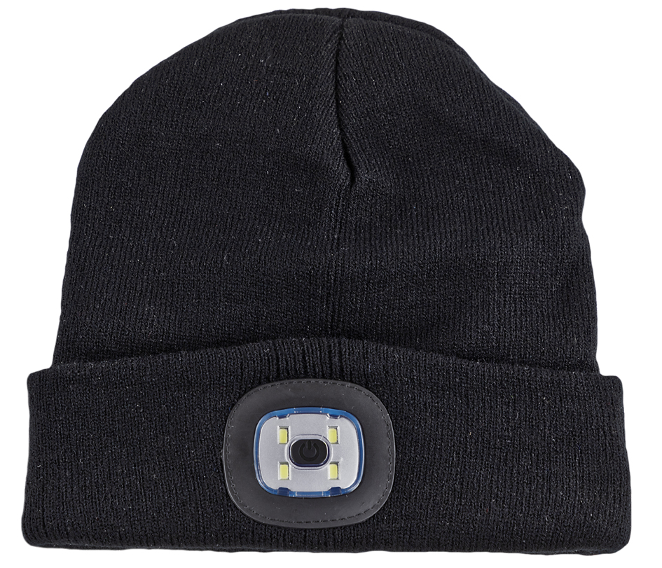 IWH Strickmütze mit LED-Licht, schwarz IWH Strickmütze mit LED-Licht, schwarz von IWH
