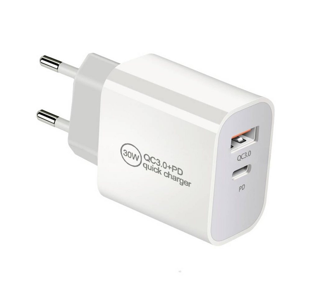 IWH USB C Ladegerät 30W / USB-C & USB-QC USB-Ladegerät IWH USB C Ladegerät 30W / USB-C & USB-QC USB-Ladegerät von IWH