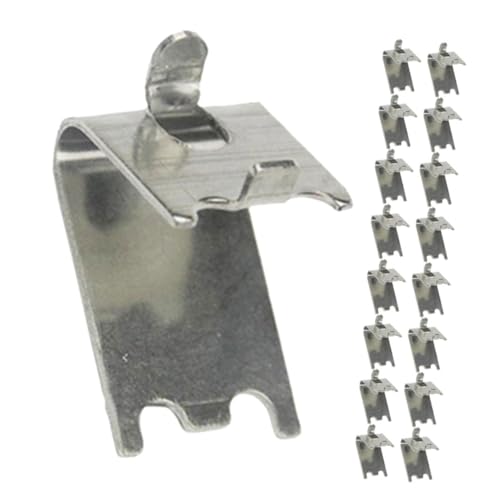 IWOWHERO Kühlschrank Zubehör 25 Gefrierschrank Regalklammern Metall Langlebige Regalstützen Für Kühlschrank Und Robust Und Einfach Zu Installieren Kühlschrank Organizer Set von IWOWHERO