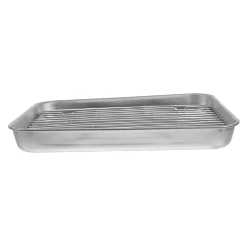 IWOWHERO Ofen Backblech Ölfilter Ablaufschale Zum Grillen Hähnchen Bräter IWOWHERO Ofen Backblech Ölfilter Ablaufschale Zum Grillen Hähnchen Bräter von IWOWHERO