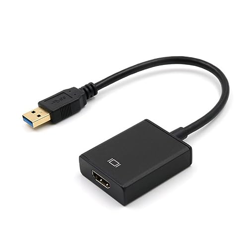 IWOWHERO USB zu Adapter für PC Schwarz Unterstützt Auflösung für Desktop Ausgang mit Synchroner IWOWHERO USB zu Adapter für PC Schwarz Unterstützt Auflösung für Desktop Ausgang mit Synchroner von IWOWHERO