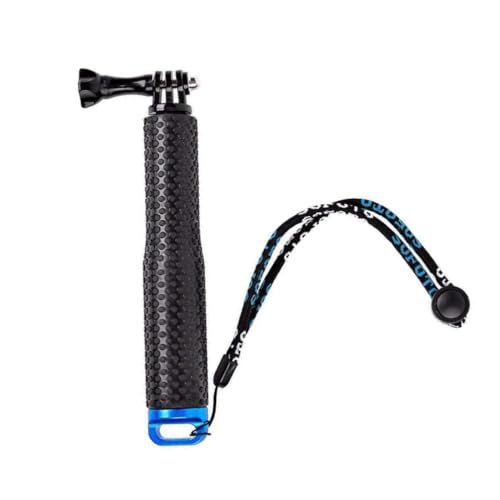 IWOWHERO Wasserdichter Selfie Stick aus Aluminiumlegierung Kompaktes Teleskopisches Monopod für Digitalkameras Action Kameras für Outdoor Sportaufnahmen von IWOWHERO
