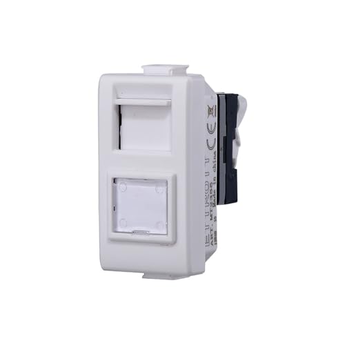 Bticino Matix CAT 6 UTP Netzwerkdose RJ45 weiß Bticino Matix CAT 6 UTP Netzwerkdose RJ45 weiß von IXTRIMA