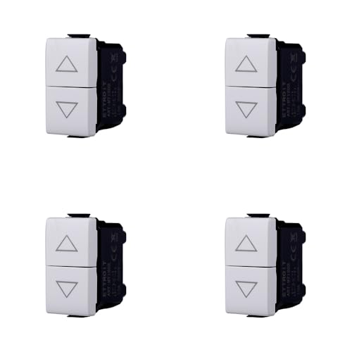 Doppelknopf 1P + 1P NO Duschstange kompatibel Bticino Matix Farbe Weiß Doppelknopf 1P + 1P NO Duschstange kompatibel Bticino Matix Farbe Weiß von IXTRIMA