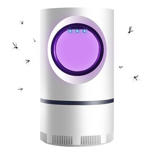 Insektenvernichter Elektrisch, Mückenlampe USB Elektrischer Elektrisch Fliegenfalle mit UV-Licht 2 in 1 Elektrisch Insekten Mückenfalle Moskito Killer Lampe Mückenschutz Steckdose für Innen und Außen von IXYHKB