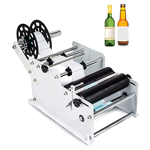 IYUESQ Manuelle Etikettiermaschine für runde Flaschen, Flaschenetikettierer mit Einstellbarer Größe, 15–120 mm Durchmesser, Etikettenapplikator für runde Flaschen, Aufkleber-Etikettendruc IYUESQ Manuelle Etikettiermaschine für runde Flaschen, Flaschenetikettierer mit Einstellbarer Größe, 15–120 mm Durchmesser, Etikettenapplikator für runde Flaschen, Aufkleber-Etikettendruc von IYUESQ