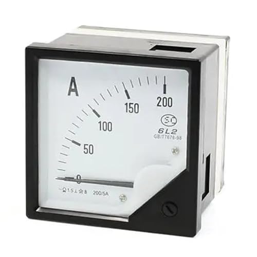 80mm Quadratische Platte AC 200A 200/5 Analog Verstärker Meter Amperemeter Zeiger 1 Stücke 80mm Quadratische Platte AC 200A 200/5 Analog Verstärker Meter Amperemeter Zeiger 1 Stücke von IZNIDUGK