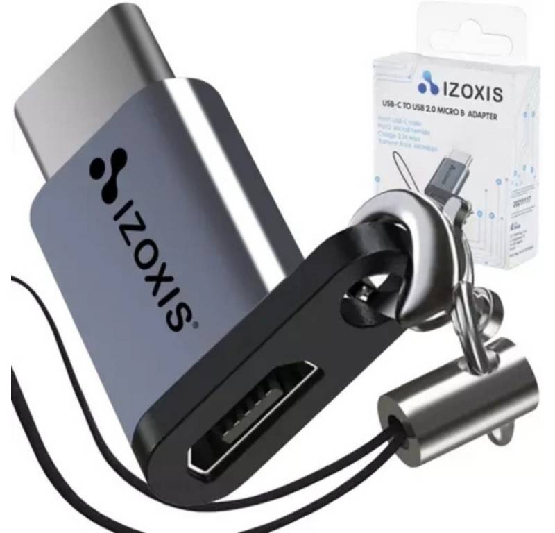 IZOXIS USB C Micro Adapter USB-Adapter, Plug & Play von IZOXIS