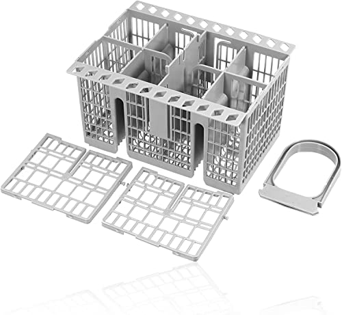 IZSOHHOME Spülmaschinen-Besteckkorb,Geschirrspülkorb kompatibel mit Spülmaschine Hotpoint 99673-8729, C00257140, C00386607 von IZSOHHOME