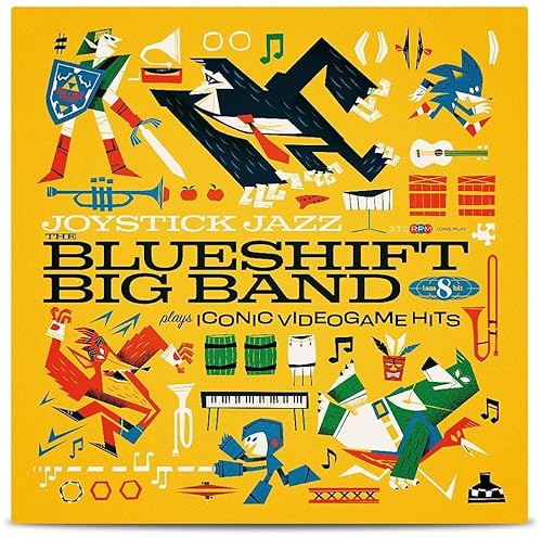 Joystick Jazz: The Blueshift Big Band Plays Iconic Video Game Hits [Vinyl LP] von Iam8Bit