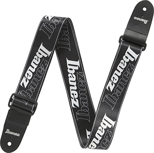 IBANEZ Design Gurt -"Ibanez Logo" (GSD50-P6), Schwarz von Ibanez