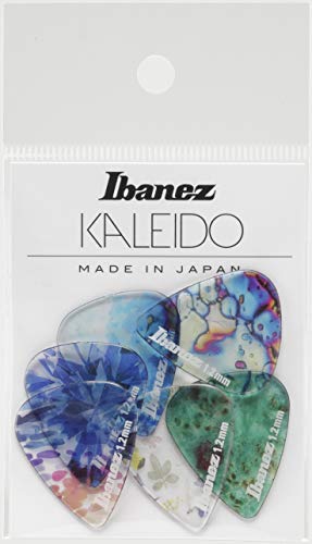 IBANEZ KALEIDO Series Picks - Copolyester Material Extra Heavy/ 6 teilig Set (PCP14XH-C1) von Ibanez