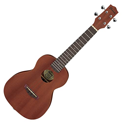 IBANEZ Konzert Ukulele inklusive Gigbag - Open Pore Natural Finish (UKC100-OPN) von Ibanez