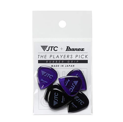 IBANEZ x Flat Pick Jam Track Central "THE PLAYERS PICK" - 6 Stück (3xJTC1R-AMT, 3xJTC1-ONX) (PJTC1R-MX1) von Ibanez