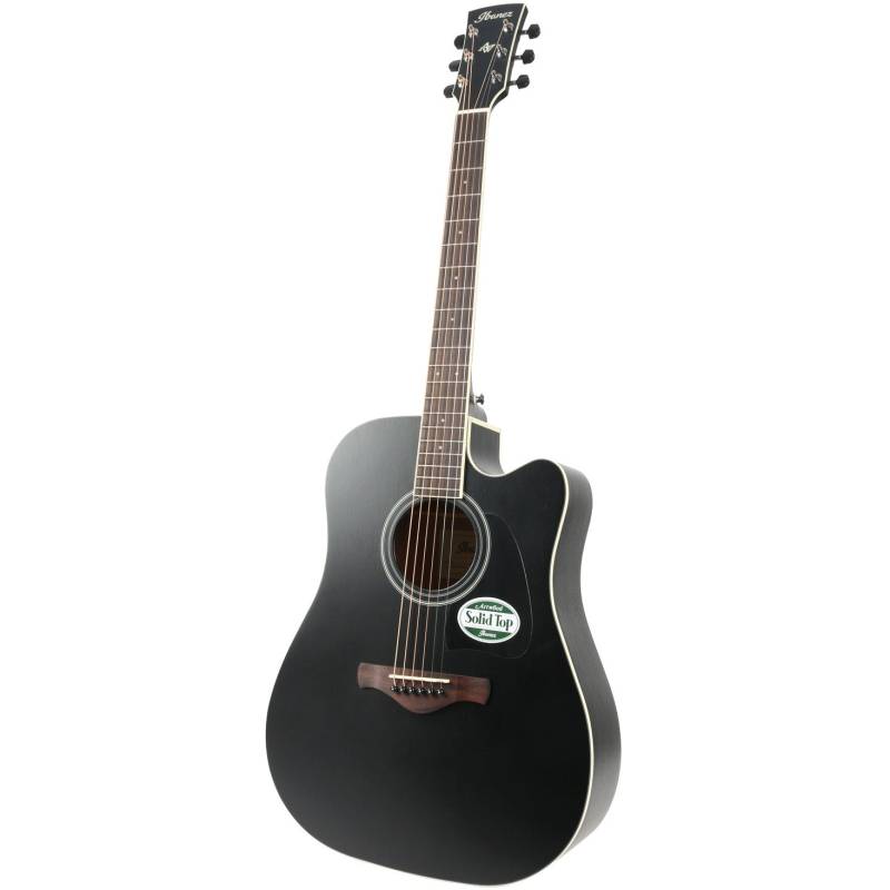 Ibanez AW84CE-WK Artwood Weathered Black von Ibanez