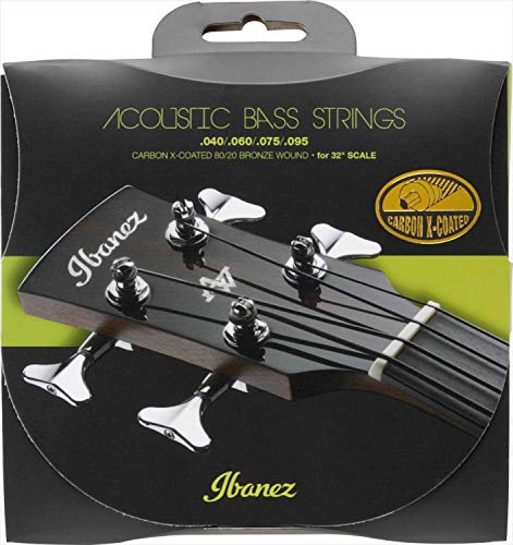Ibanez Akustik Bass Carbon X-Coated Strings - für 32" Mensur - 040-095 80/20 Bronze - Bass Zubehör (IABS4XC32) von Ibanez