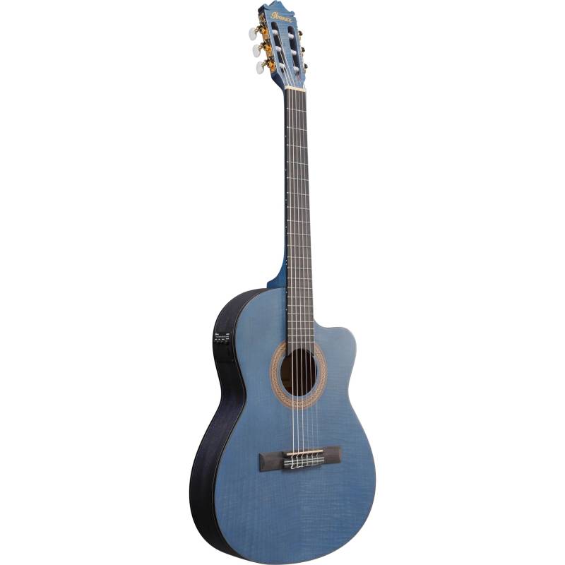 Ibanez GA5FMTCEOB Open Pore Blueberry Electro-Acoustic Classical Guitar von Ibanez