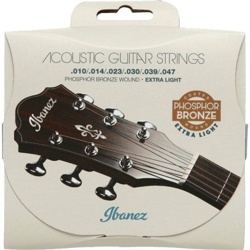 Ibanez IACSP61C Extra-Light Phosphor Bronze Acoustic Guitar Strings (10-47) von Ibanez