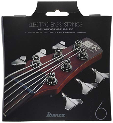 Ibanez IEBS6C 6-String Nickel Bass Guitar Strings - Light Top Medium Bottom von Ibanez