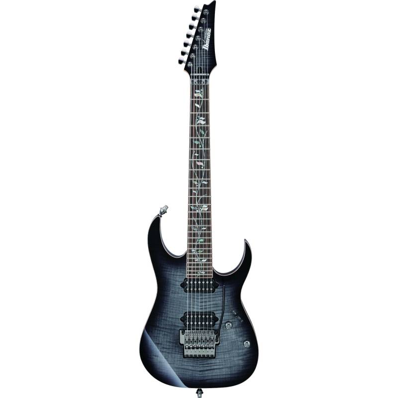 Ibanez J.Custom RG8527-BRE Black Rutile 7-String Electric Guitar with Case and Certificate of Authenticity von Ibanez
