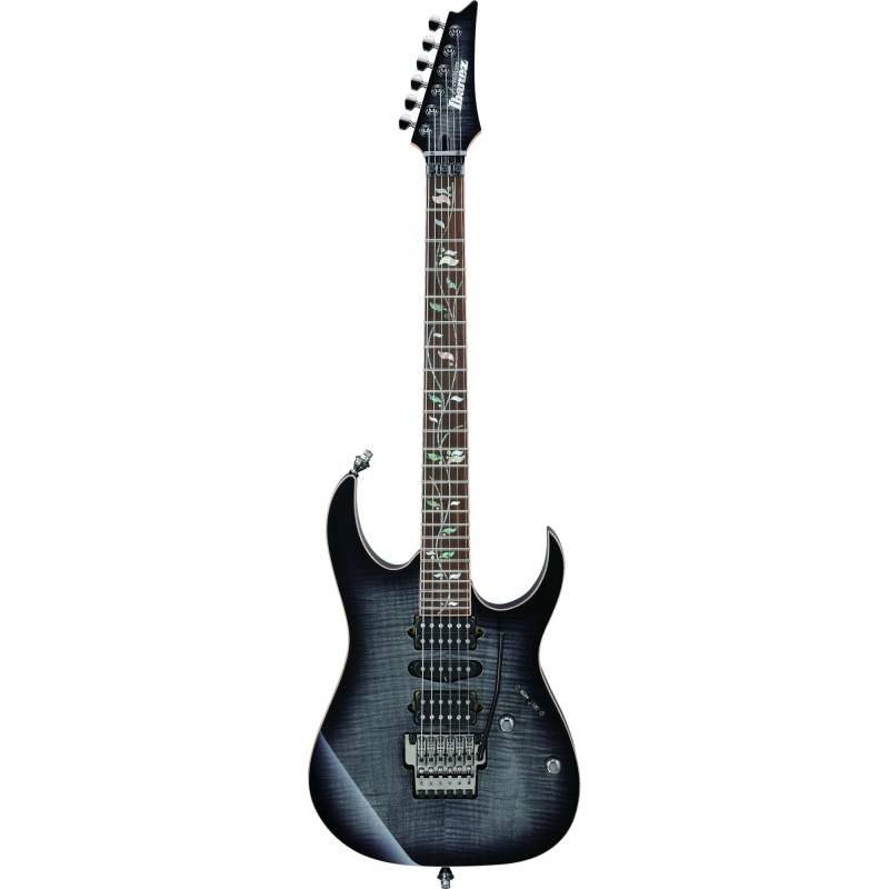 Ibanez J.Custom RG8570-BRE Black Rutile Electric Guitar with Case and Certificate of Authenticity von Ibanez