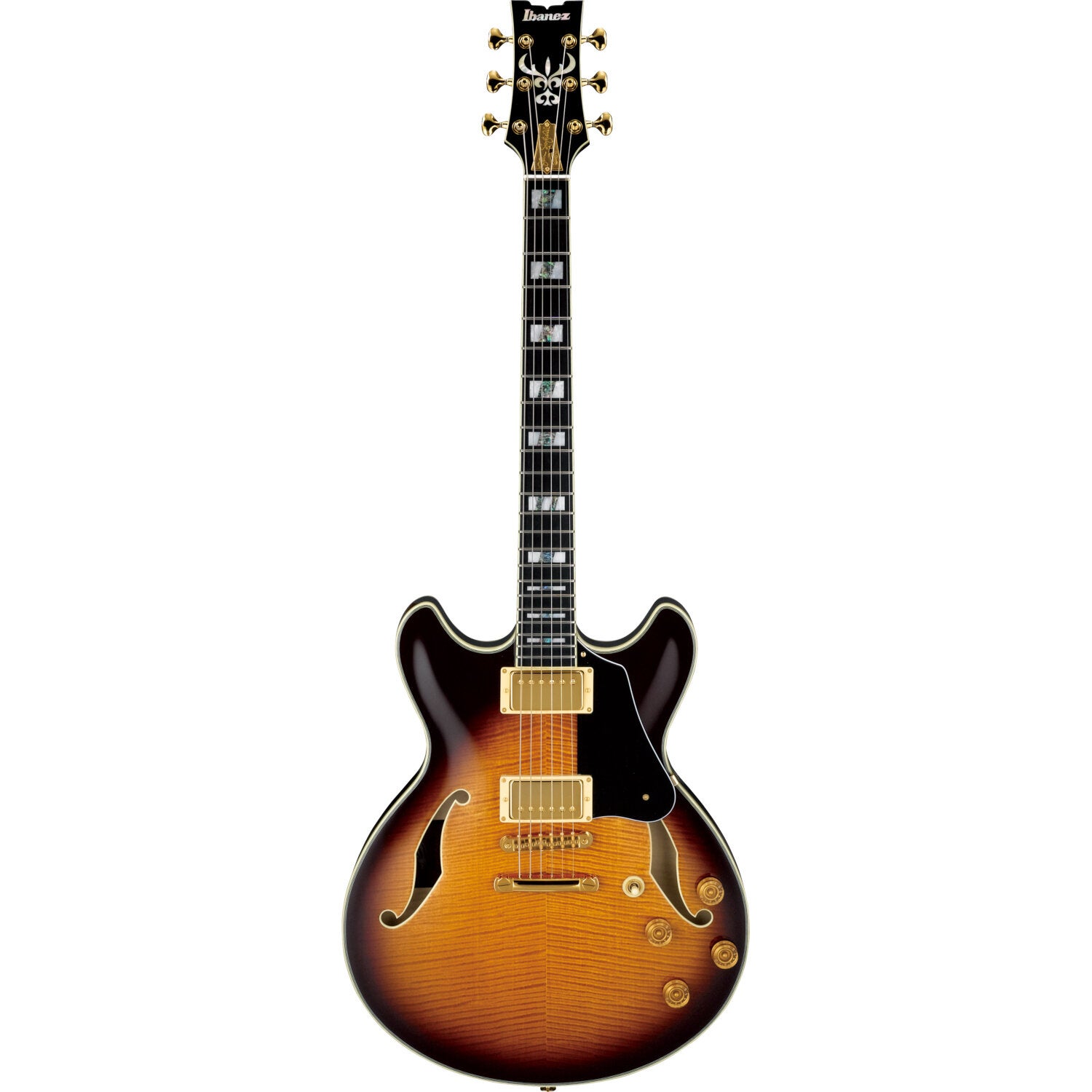 Ibanez JSM100 Vintage Sunburst John Scofield Signature Semi-Acoustic Guitar with Case Ibanez JSM100 Vintage Sunburst John Scofield Signature Semi-Acoustic Guitar with Case von Ibanez