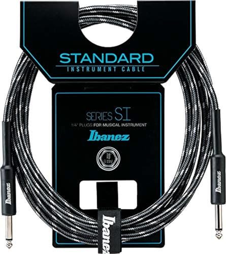 Ibanez SI10-CCT 10 ft 2 Straight Plugs Standard Woven Instrument Cable von Ibanez