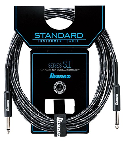 Ibanez SI10-CCT 10 ft 2 Straight Plugs Standard Woven Instrument Cable von Ibanez