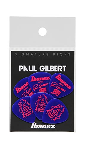 Ibanez Signature Series Plectrums - Paul Gilbert - Pack Of 6 - Jewel Blue von Ibanez