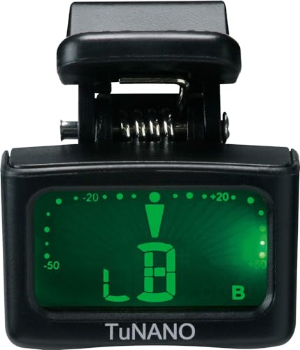 Ibanez TUNANO Clip Chromatic Tuner - LCD display - Chromatic and Automatic Guitar/Bass/Ukulele Mode Selectable von Ibanez