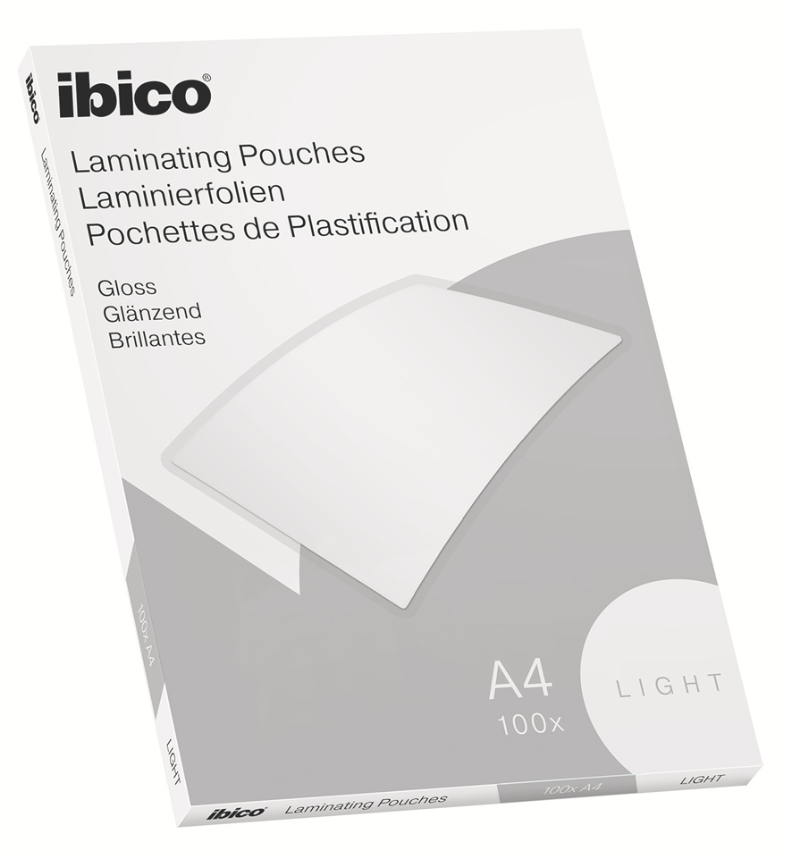 ibico Basics Laminierfolientasche, DIN A3, glänzend, 150 mic von Ibico