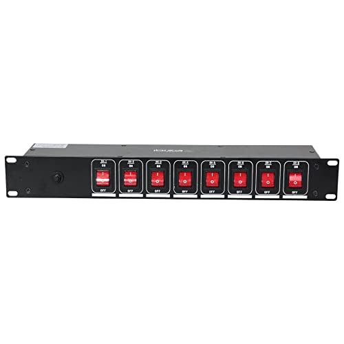 Ibiza LC806S Stromverteiler 8-fach Steckdosenleiste 19" DJ Switch Schalter Lichtsteuerung Lichtleiste Lichtanlage Board Party Event Disco Club Ibiza LC806S Stromverteiler 8-fach Steckdosenleiste 19" DJ Switch Schalter Lichtsteuerung Lichtleiste Lichtanlage Board Party Event Disco Club von Ibiza