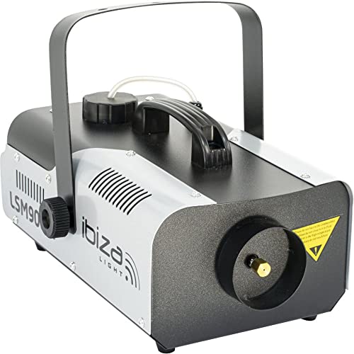 Ibiza - LSM900W - 900W Nebelmaschine mit Fernsteuerung - Schwarz und grau Ibiza - LSM900W - 900W Nebelmaschine mit Fernsteuerung - Schwarz und grau von Ibiza