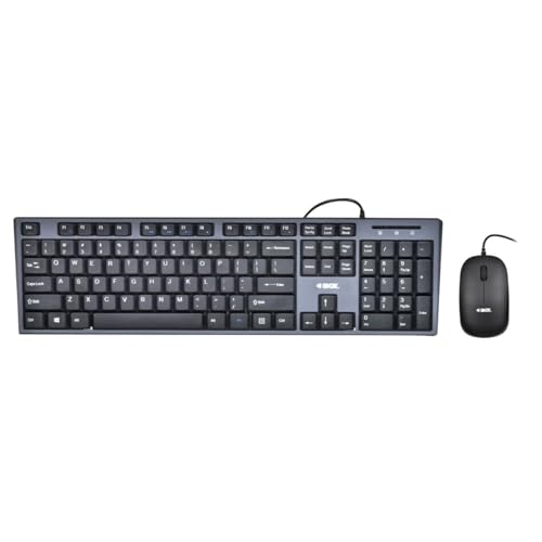 Ibox IKMS606 QWERTY US Tastatur und Maus Schwarz QWERTY Ibox IKMS606 QWERTY US Tastatur und Maus Schwarz QWERTY von Ibox