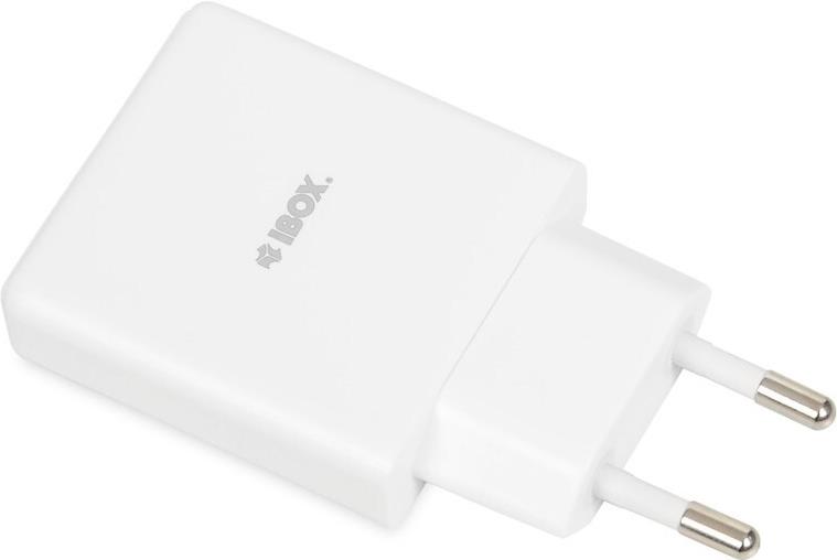 iBOX C-43 Slim GaN PD30W Netzladegerät, weiß (ILUC43W) von Ibox