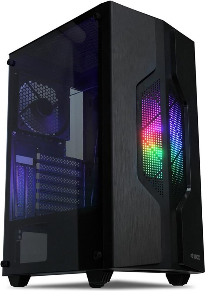 iBox CETUS 908 Midi Tower Schwarz (OCT908) von Ibox