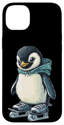 Nice Penguin skatet mit Winterspaß in Skateschuhen davon Hülle für iPhone 14 Plus Nice Penguin skatet mit Winterspaß in Skateschuhen davon Hülle für iPhone 14 Plus von Ice Skating Penguin