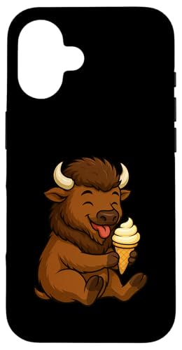 Bison Eiscreme-Zoo, Tierliebhaber, Kawaii, Jungen, Mädchen, Kinder Hülle für iPhone 16 Bison Eiscreme-Zoo, Tierliebhaber, Kawaii, Jungen, Mädchen, Kinder Hülle für iPhone 16 von IceCreamAxis1