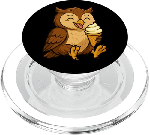 Eulen-Eiscreme-Zoo, Tierliebhaber, Kawaii, Jungen, Mädchen, Kinder PopSockets PopGrip für MagSafe Eulen-Eiscreme-Zoo, Tierliebhaber, Kawaii, Jungen, Mädchen, Kinder PopSockets PopGrip für MagSafe von IceCreamAxis1