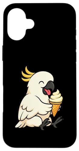 Kakadu Eiscreme Zoo Tierliebhaber Kawaii Jungen Mädchen Kinder Hülle für iPhone 16 Plus Kakadu Eiscreme Zoo Tierliebhaber Kawaii Jungen Mädchen Kinder Hülle für iPhone 16 Plus von IceCreamAxis1