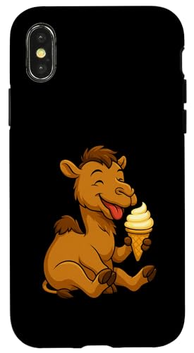 Kamel Eiscreme Zoo Tierliebhaber Kawaii Jungen Mädchen Kinder Hülle für iPhone X/XS Kamel Eiscreme Zoo Tierliebhaber Kawaii Jungen Mädchen Kinder Hülle für iPhone X/XS von IceCreamAxis1