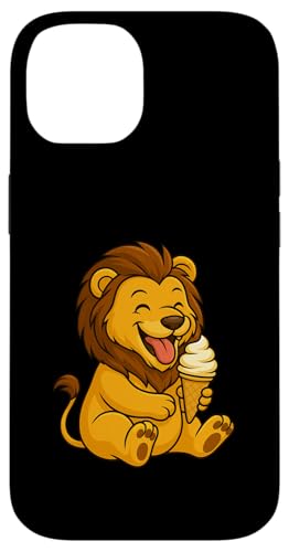 Löwe Eiscreme Zoo Tierliebhaber Kawaii Jungen Mädchen Kinder Hülle für iPhone 14 von IceCreamAxis1