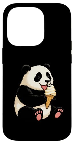 Panda Eiscreme Zoo Tierliebhaber Kawaii Jungen Mädchen Kinder Hülle für iPhone 14 Pro von IceCreamAxis1